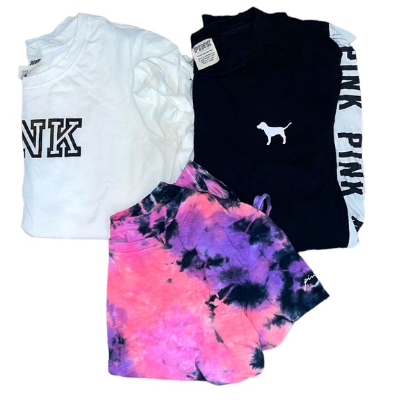 PINK Victoria's Secret Tops - Women’s PINK Victoria’s Secret Size XS Shirt Bundle Lot